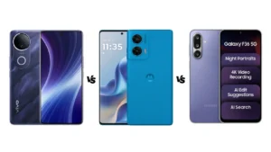 Vivo T4R 5G vs Samsung Galaxy F36 5G vs Moto G96 5G