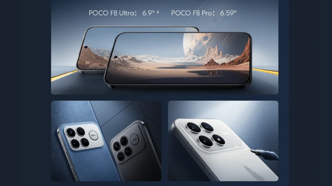 POCO F8 Ultra and POCO F8 Pro