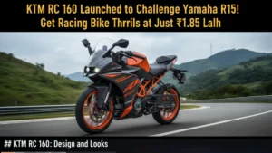 KTM RC 160 Bike
