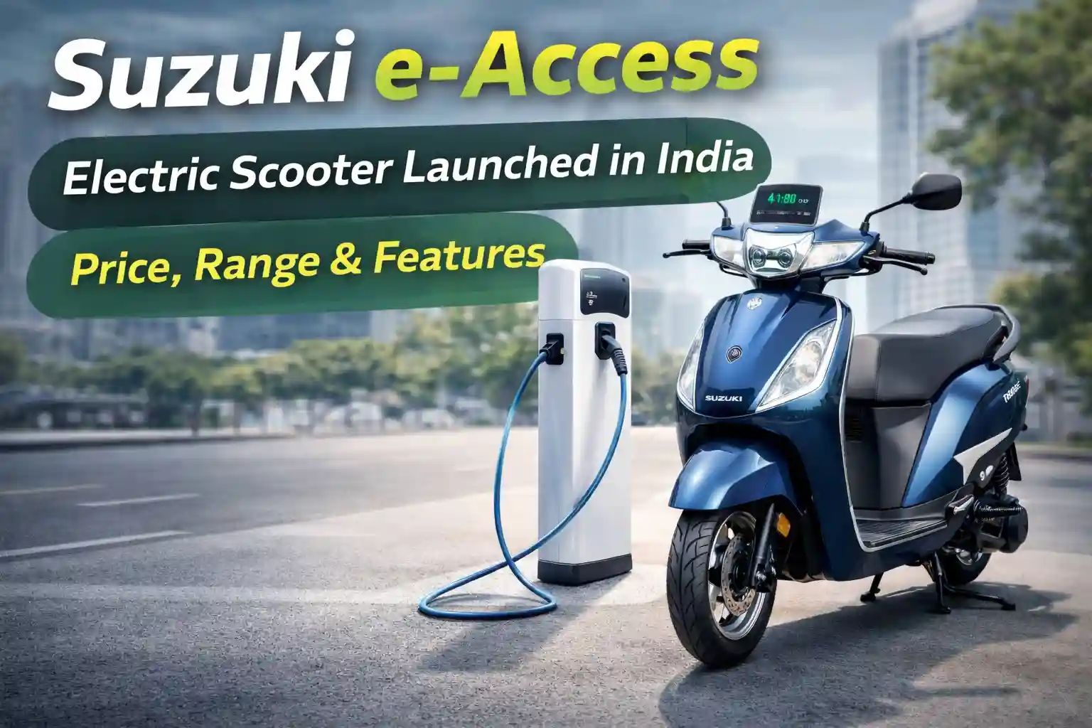 Suzuki e-Access Launch