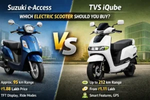 Suzuki e-Access vs TVS iQube